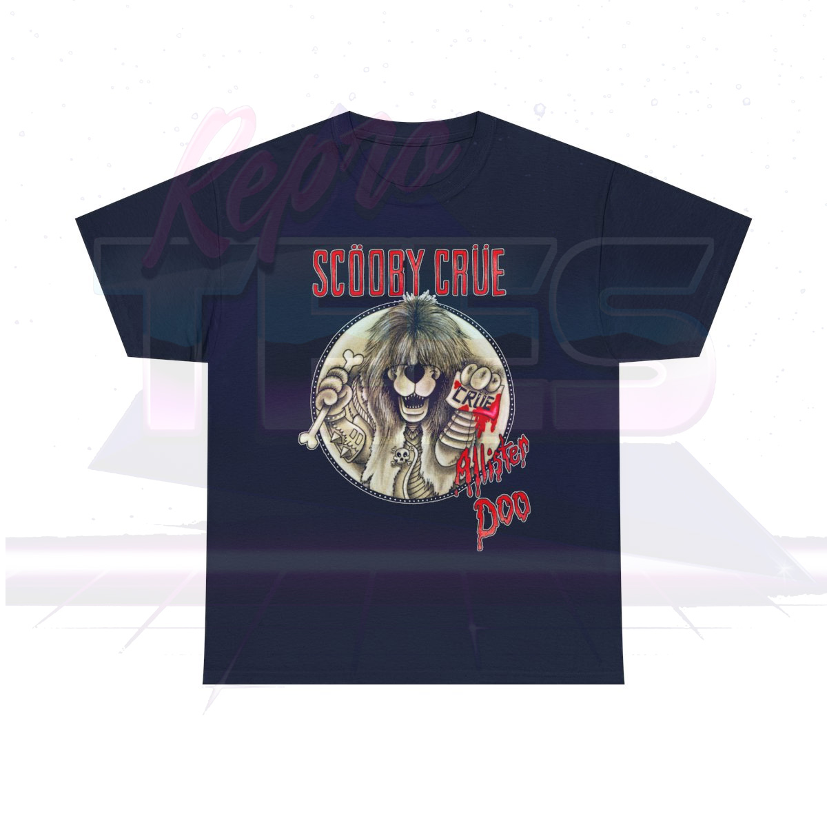 Motley Crue Scooby Doo  SB AF Mashup Shirt