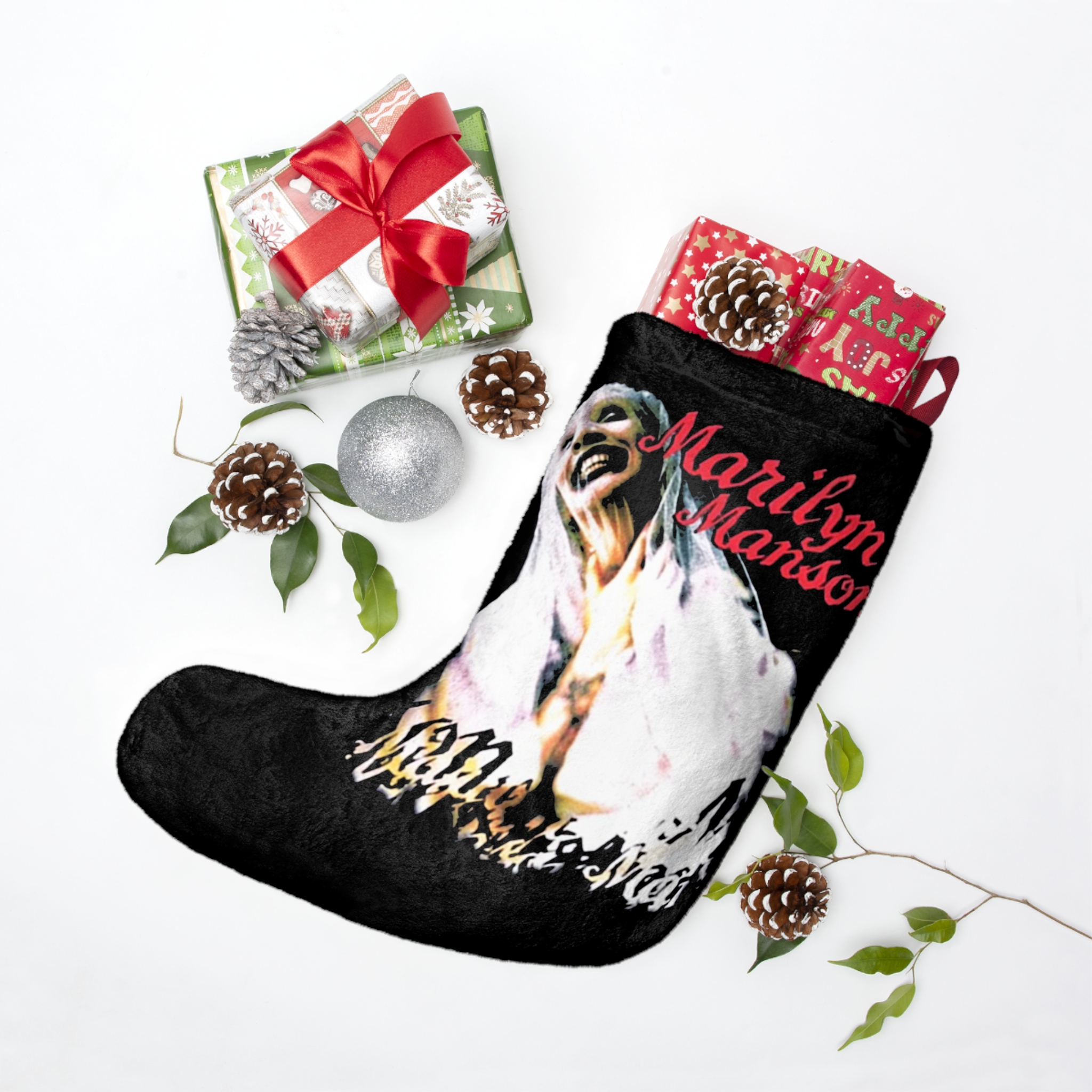 Marilyn Manson Sweet Dreams Are Made of This Christmas Stocking - Image 3