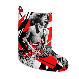 Eddie Van Halen Christmas Stocking