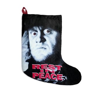 Undertaker Rest In Peace Christmas Stocking