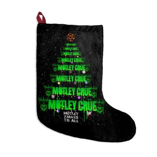 Motley Crue 2022 Logo Christmas Tree Stocking