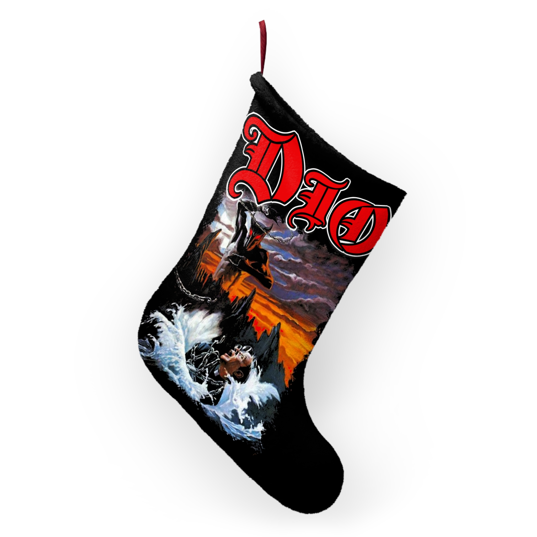 Dio Holy Diver Album Cover Christmas Stocking - Image 4