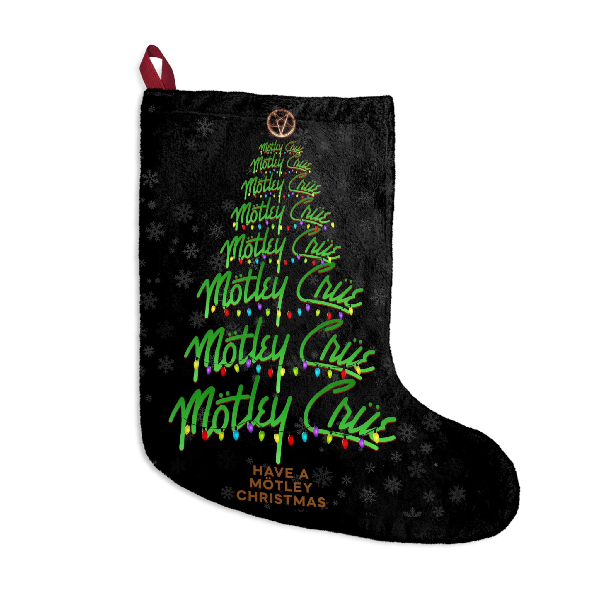 Motley Crue 2023 Christmas Tree Stocking