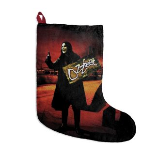 Ozzy Osbourne With Ozzfest Sign Christmas Stocking