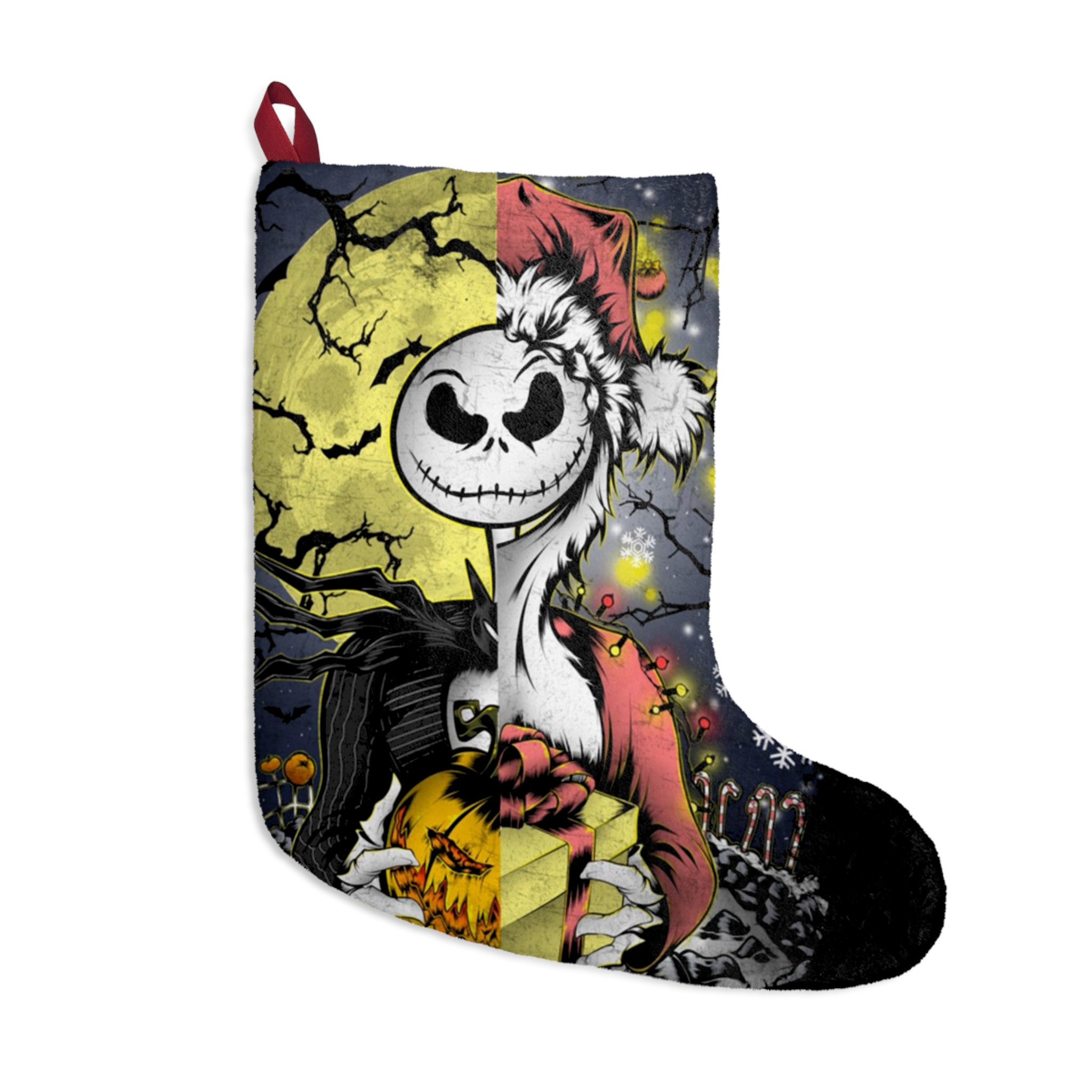 Nightmare Before Christmas Jack Skellington Christmas Stocking