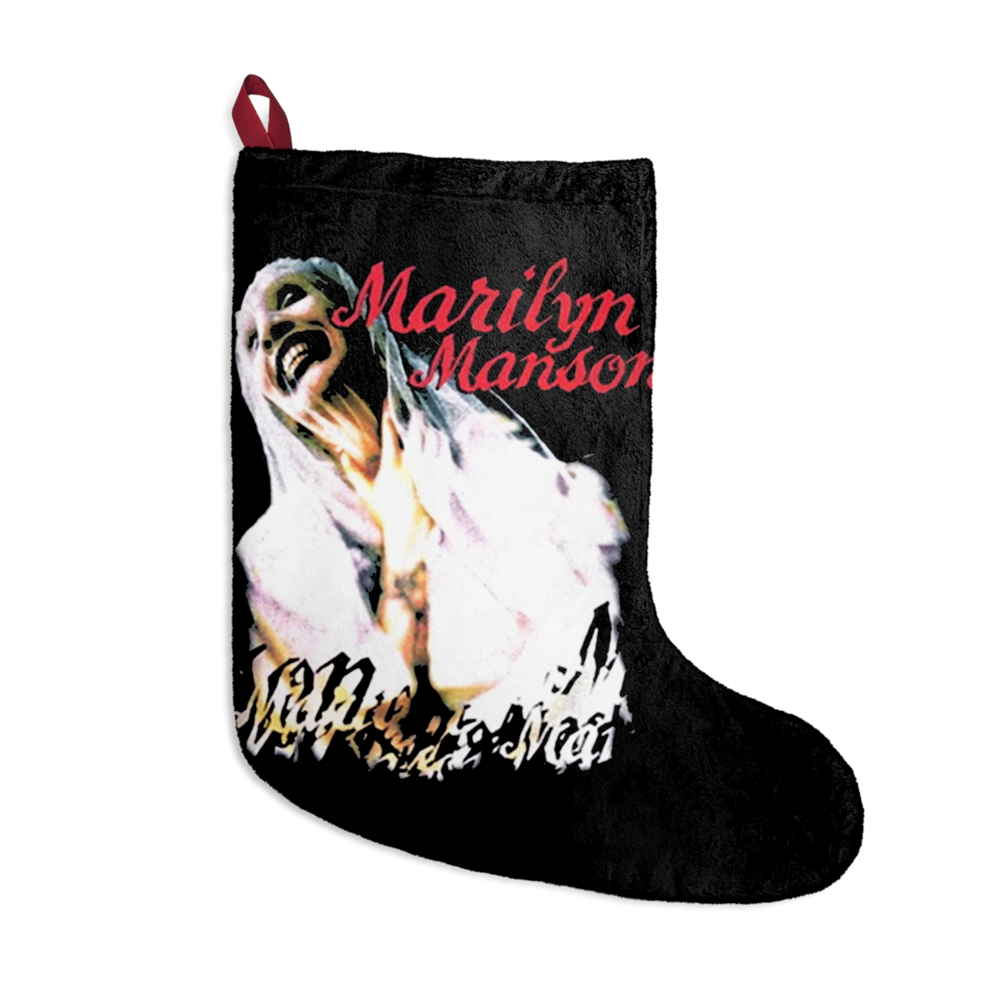 Marilyn Manson Sweet Dreams Are Made of This Christmas Stocking
