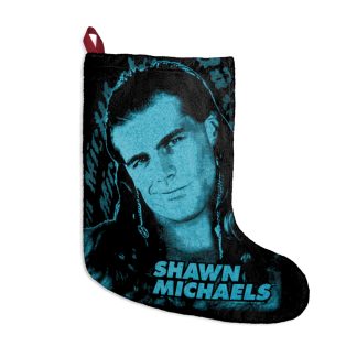 Shawn Michaels Blue Christmas Stocking