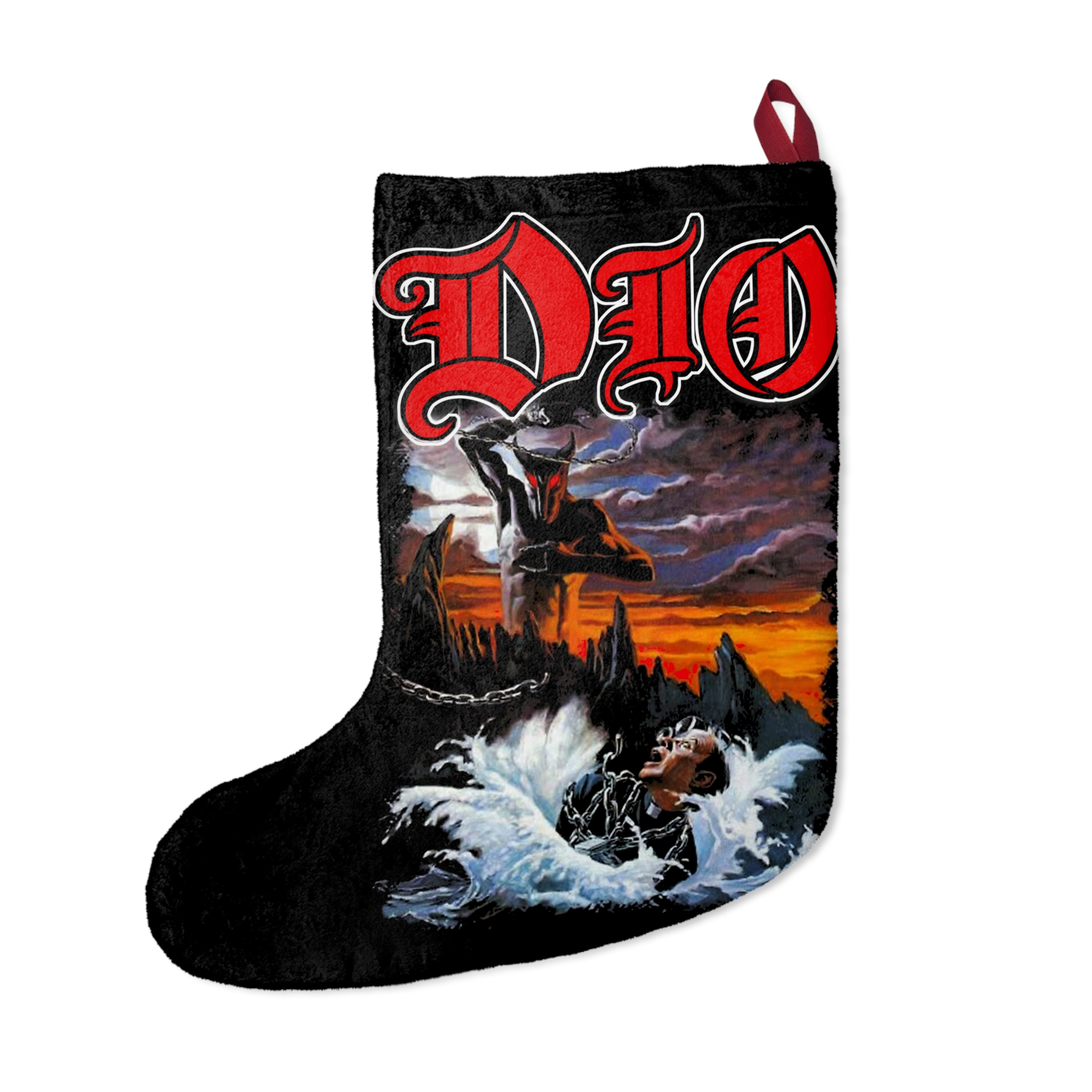 Dio Holy Diver Album Cover Christmas Stocking - Image 2