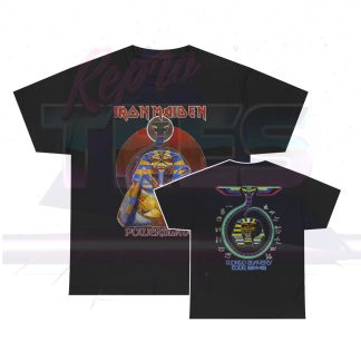 Iron Maiden Powerslave World Slavery Tour Shirt