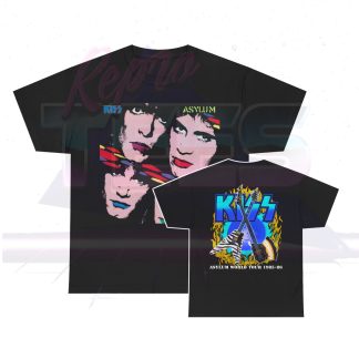 KISS Asylum Era Guitars Custom Shirt