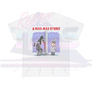 KISS A Christmas Story Cartoon Parody Shirt