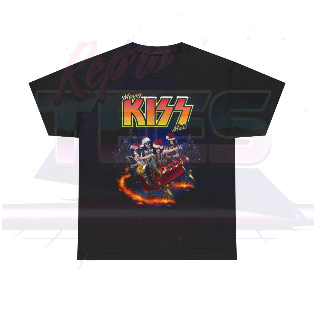 KISS Merry KISSMas Sleigh Shirt