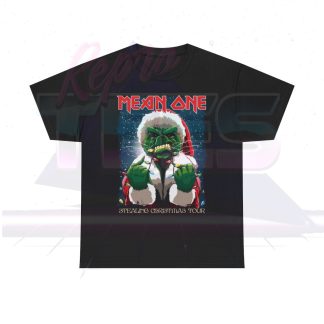 Grinch Stealing Christmas Tour Iron Maiden Parody Shirt