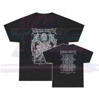 Megadeth 2023 Crush The World Tour Shirt