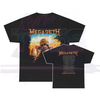 Megadeth 2025 World Tour Shirt