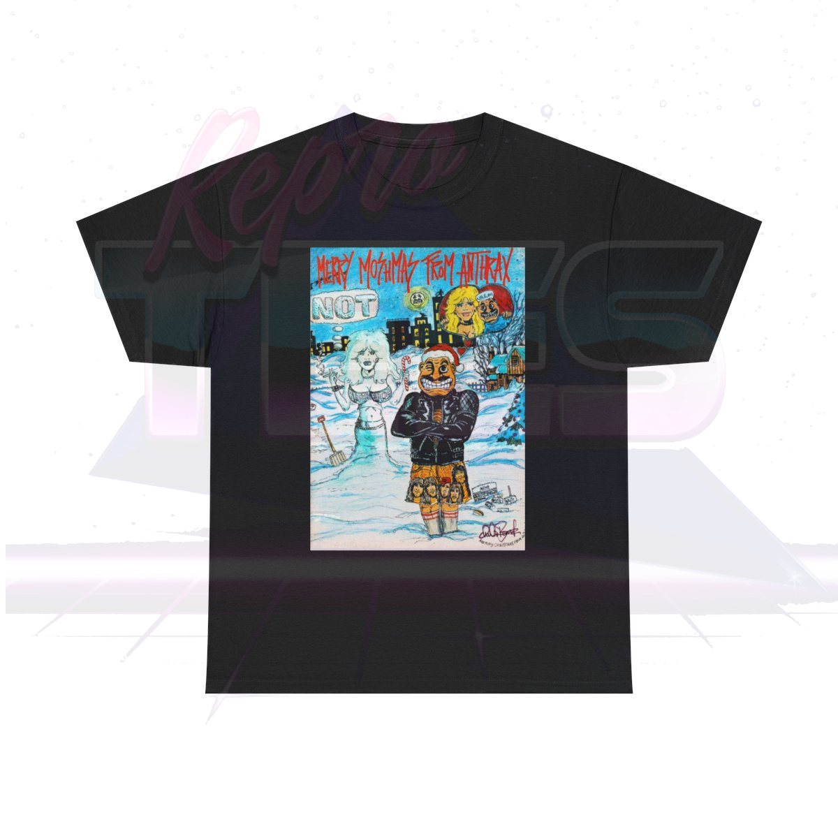 Anthrax Merry Moshmas Christmas Shirt