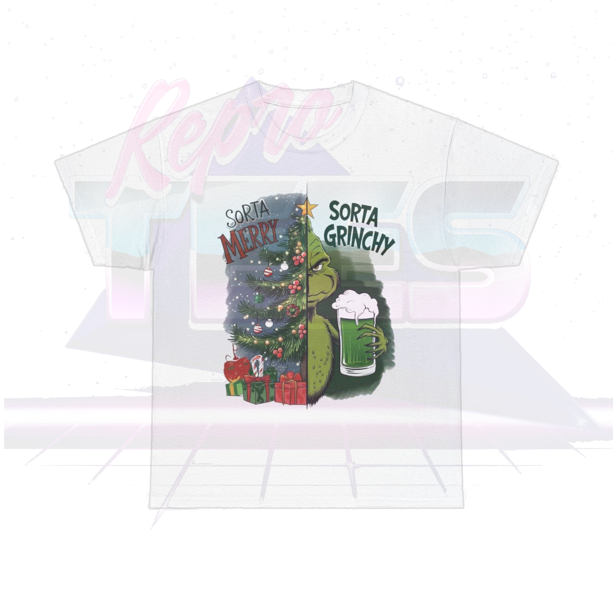 Sorta Merry Sorta Grinchy Christmas Shirt