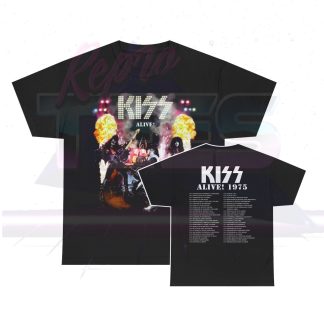 KISS 1975 Alive! Tour Dates Shirt