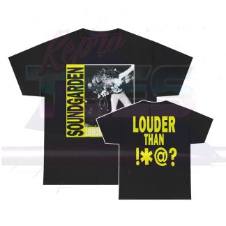 Soundgarden 1989 Louder Than Love !*@? Tour Lot Shirt