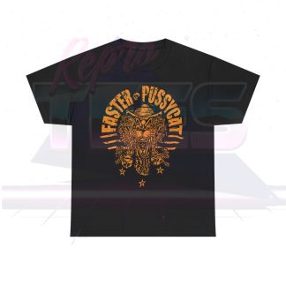 Faster Pussycat Orange Mascot Shirt