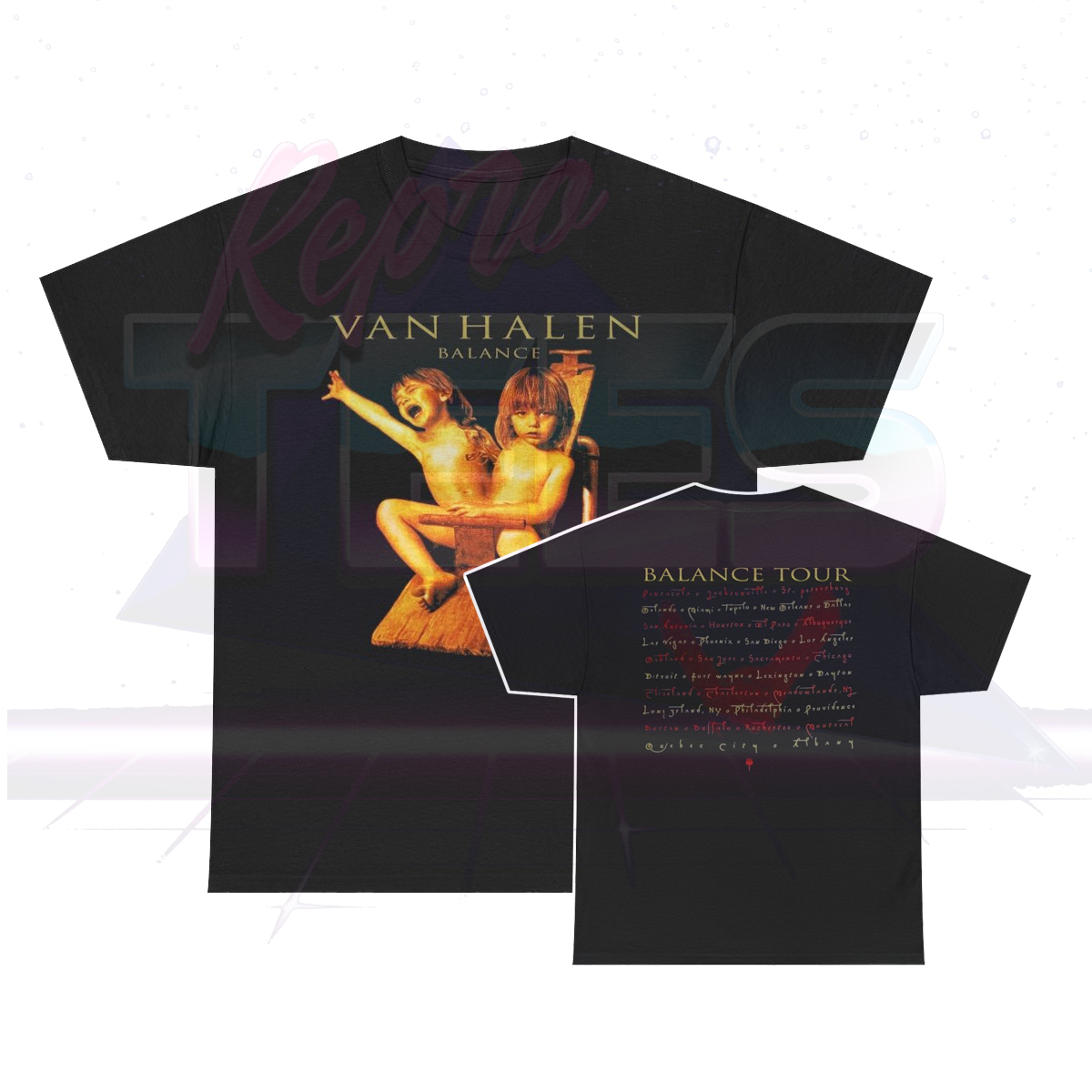 Van Halen Balance Album Cover Shirt