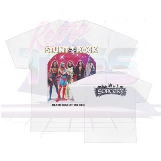 Stunt Rock Death At 120 Decibels Movie Shirt