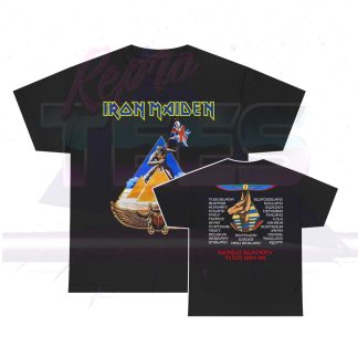 Iron Maiden 1984-85 World Slavery European Tour Shirt