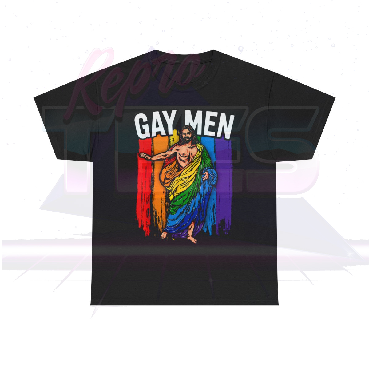 Jesus Gay Men Pride Shirt