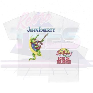 John Fogerty Born On The Bayou Gator Playing Guitar Shirt