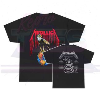 Metallica 1993 Nowhere Else To Roam European Tour Shirt