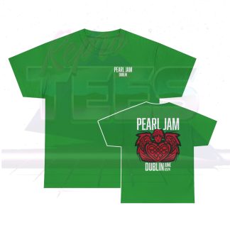Pearl Jam 2022 Dublin Ireland Event Shirt