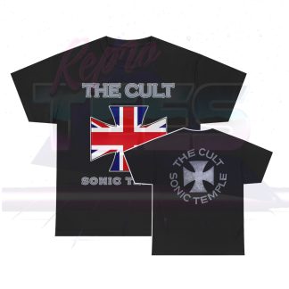 The Cult Sonic Temple Tour UK Flag Shirt