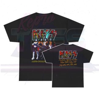KISS 1996 - 97 Madison Square Garden NYC July 25 - 28 Event Shirt