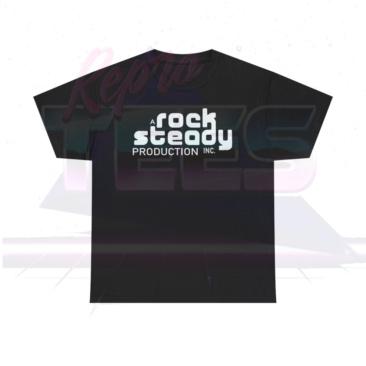 A Rocksteady Inc Production White Logo Shirt