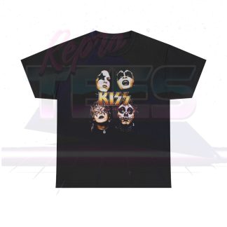 KISS Debut Album Era Golden Logo Shirt