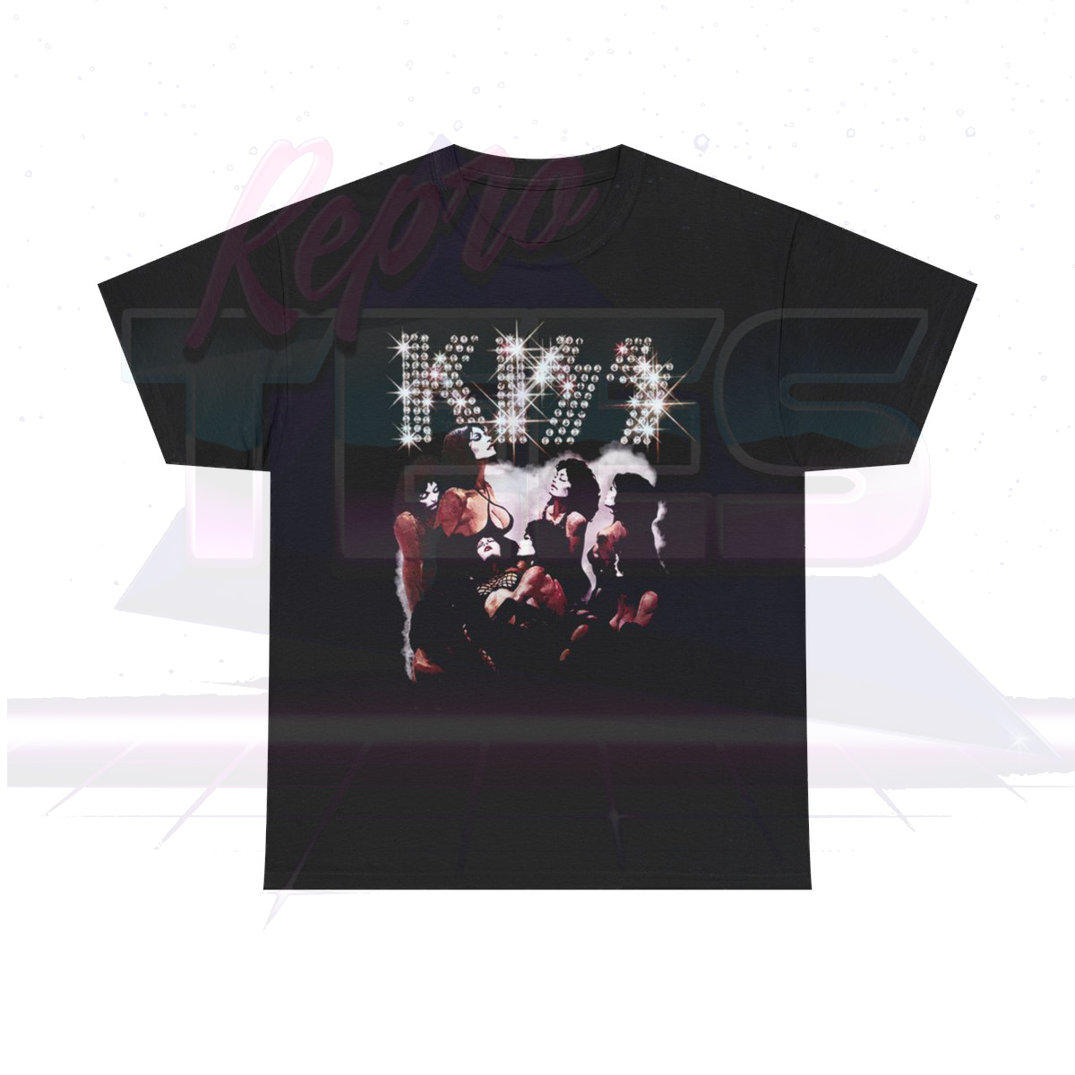 KISS Love Gun Girls With Diamond Logo Shirt