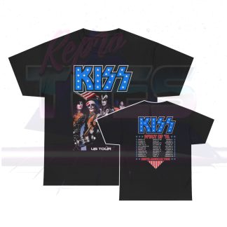 KISS Spirit of 76 Custom Tour Shirt