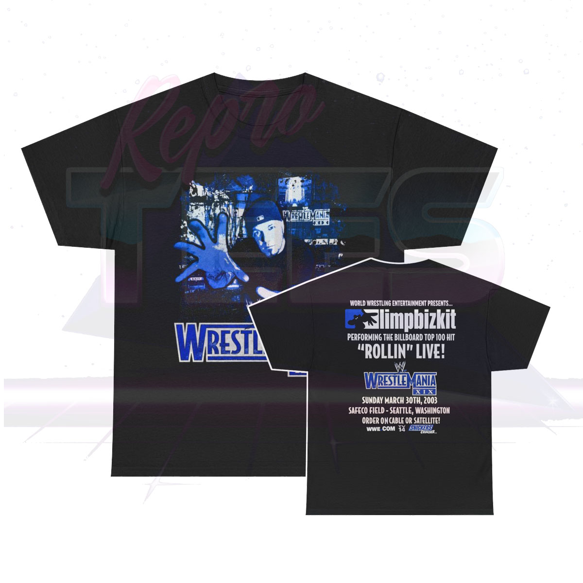 Limp Bizkit Wrestlemania 19 Live Performance Shirt