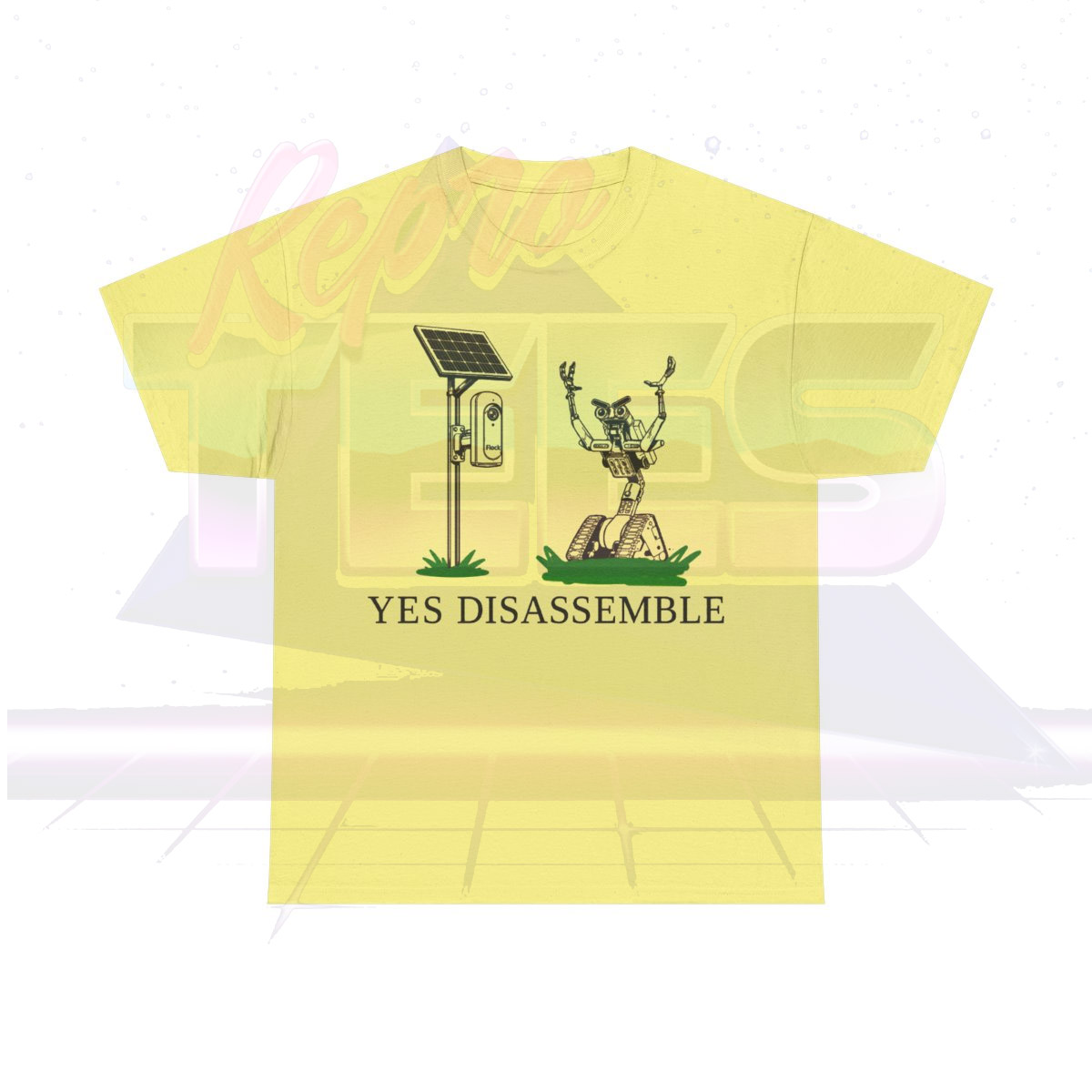 Yes Disassemble Anti Flock Camera Short Circuit Inspired Shirt