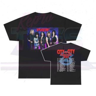 Ratt 1989 City To City March - April Tour Shirt