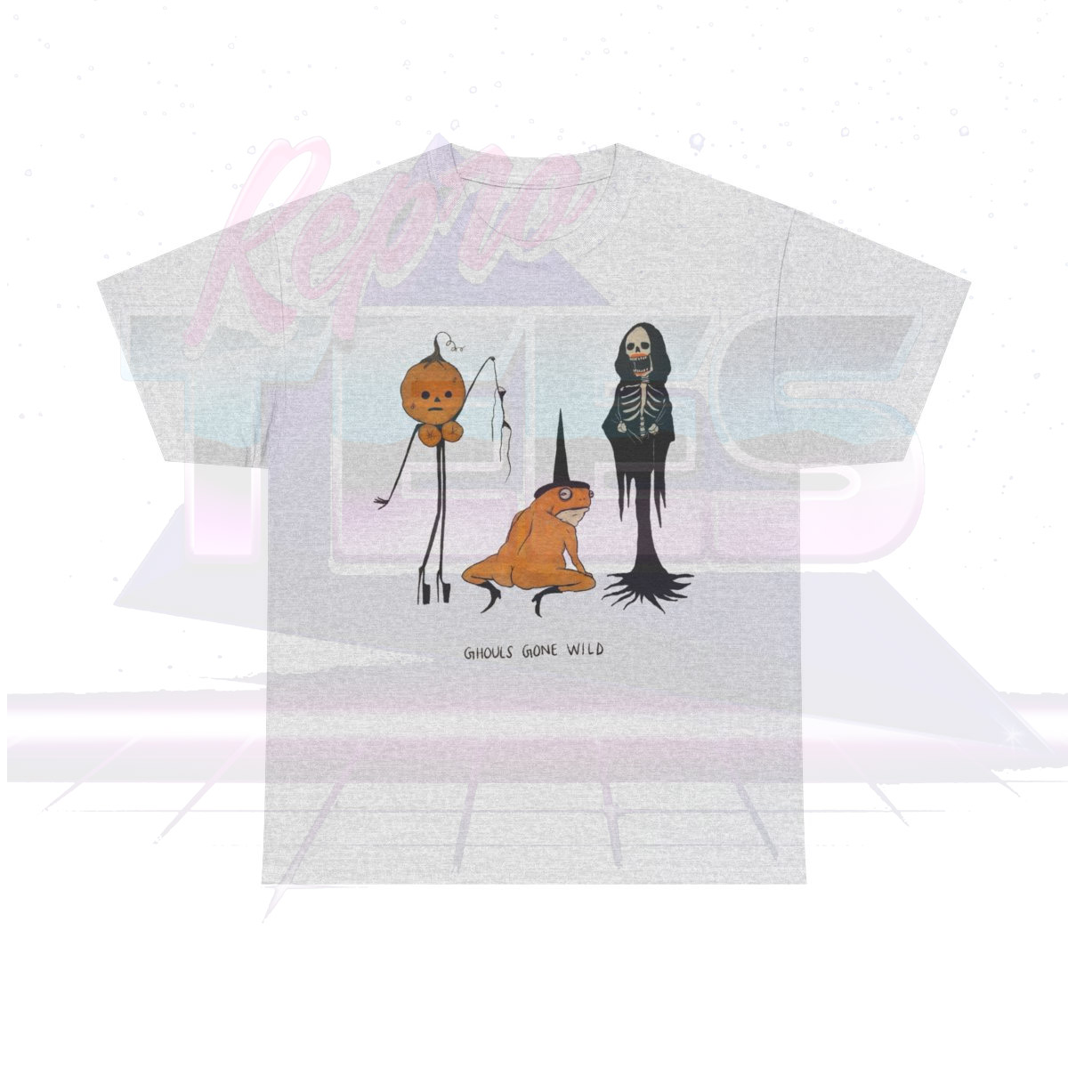 Ghouls Gone Wild Drawing T-Shirt