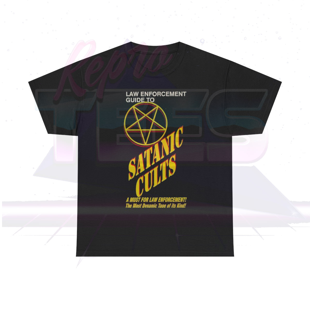 Law Enforcement Guide To Satanic Cults VHS Shirt