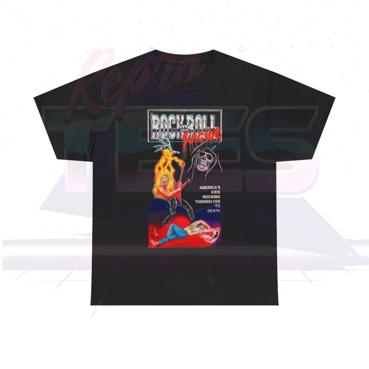Rock N Roll Suicide VHS Cover Shirt