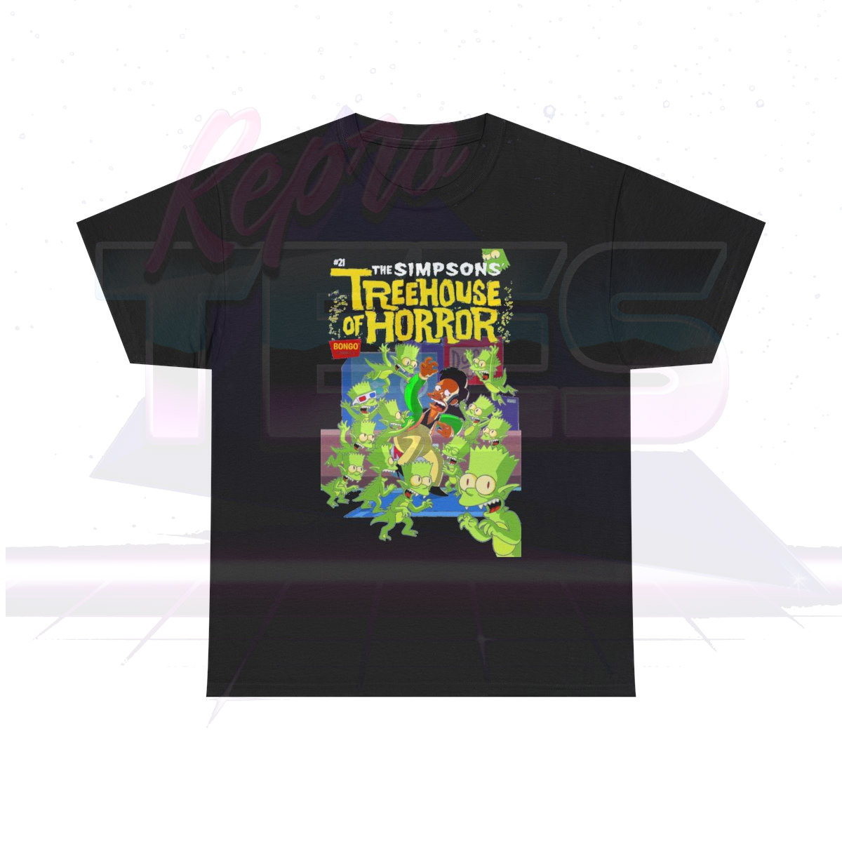 Simpsons Treehouse of Horror #21 Comic Book Cover Shirt